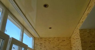 Натяжной потолок на балкон Тобольск, цена 6274 руб.